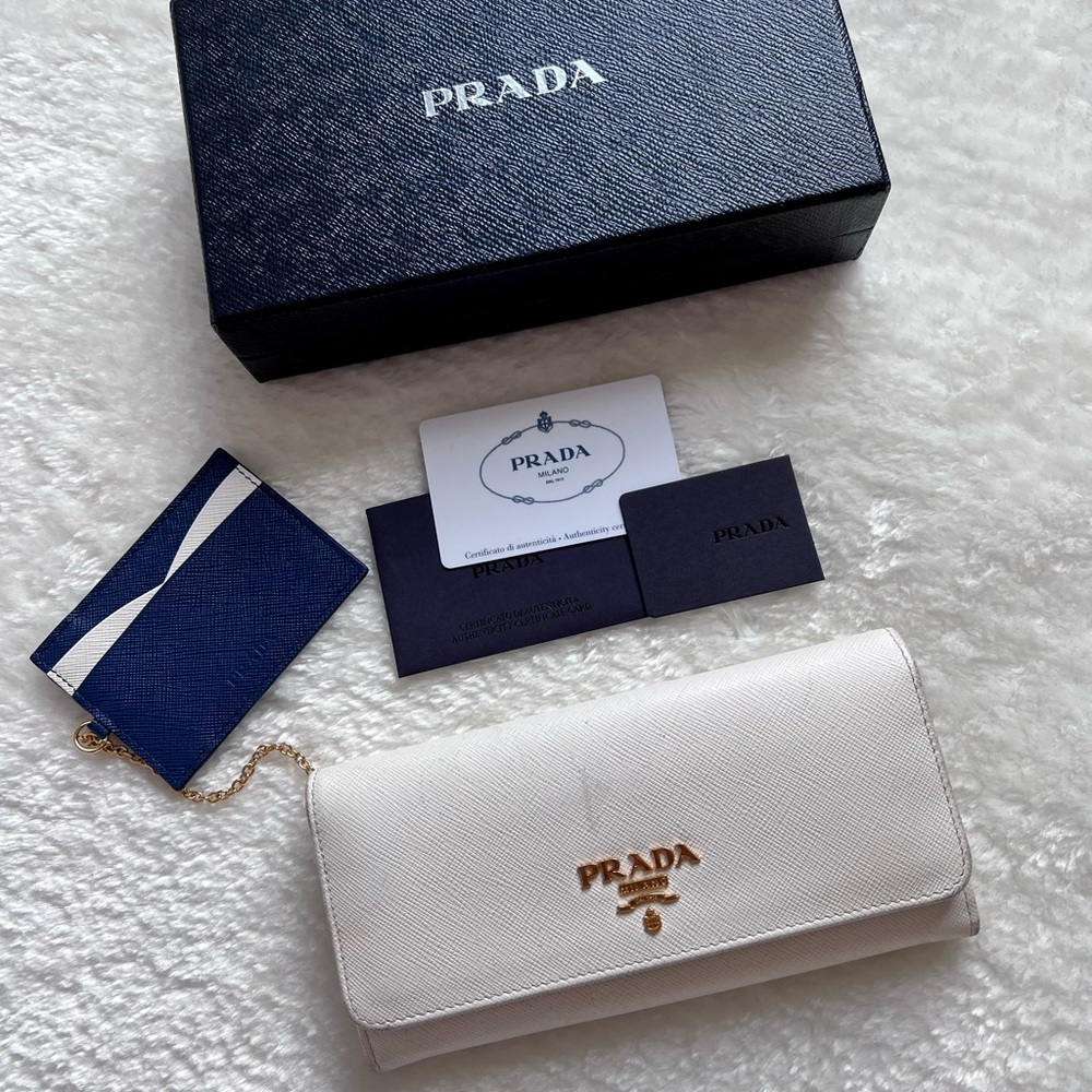 Authentic Prada wallet & cardholder - Picture 2 of 15